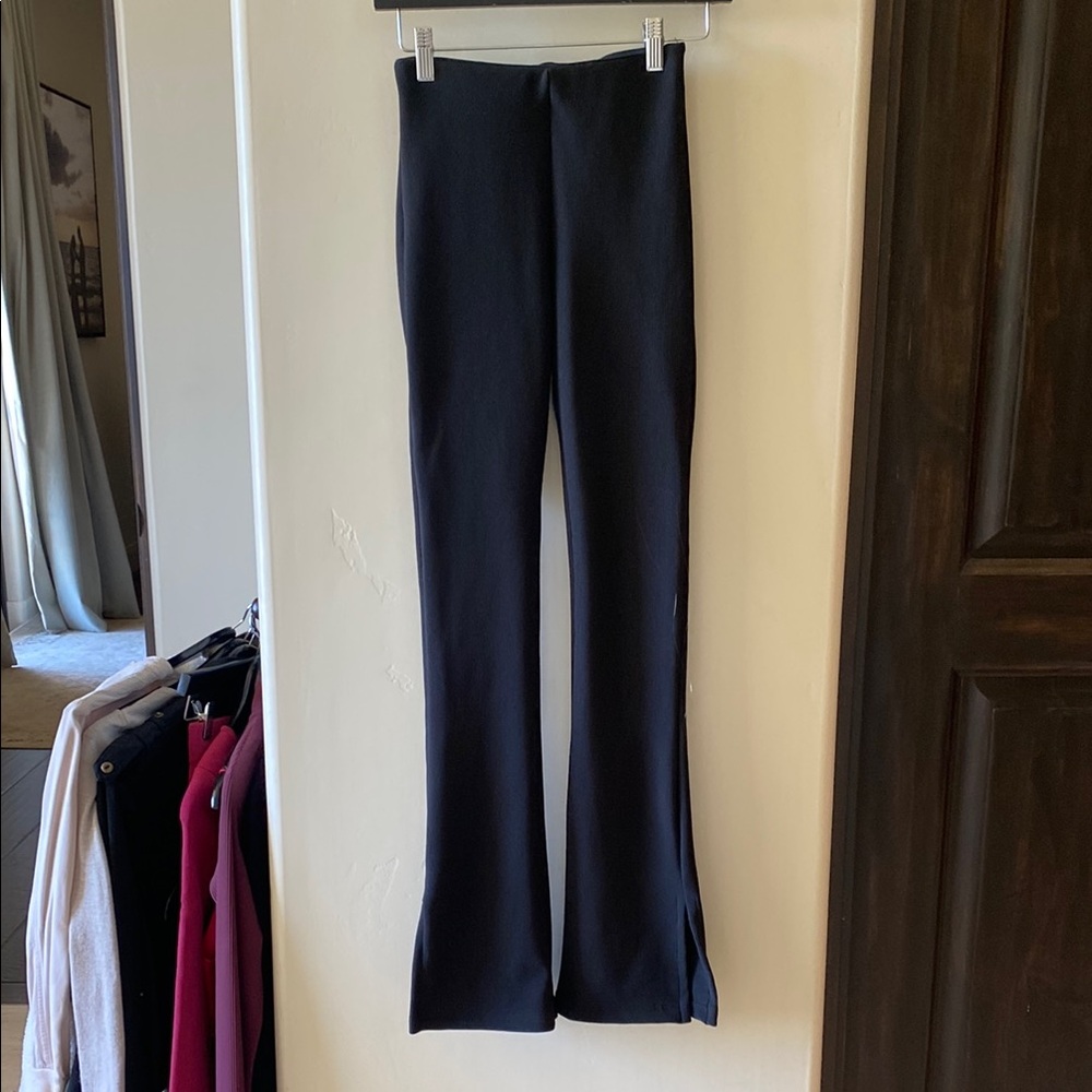 Black Flared Pants